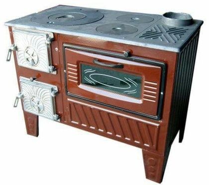Отопительно-варочная печь МастерПечь ПВ-03 с духовым шкафом, 7.5 кВт в Калининграде