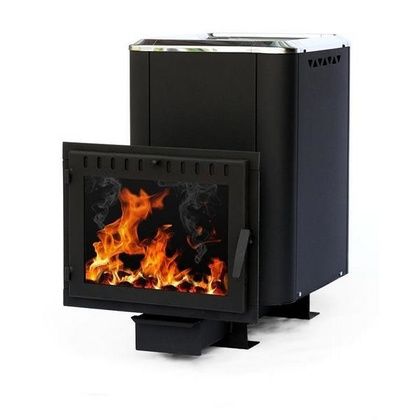 Печь для бани НМК Сибирь «Сибирь-24» кожух со стеклом в Калининграде