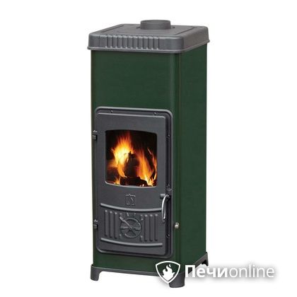 Отопительная печь Plamen Dora 10 N зеленая в Калининграде
