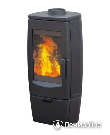 Печь-камин Plamen Gala черная в Калининграде