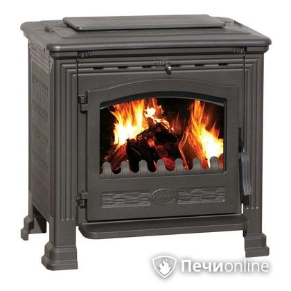 Отопительная печь Plamen Tena N, эмалированная, черная в Калининграде