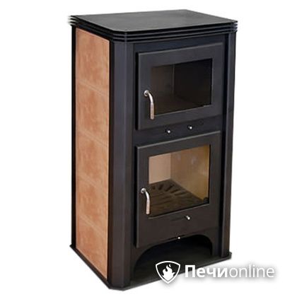 Печь-камин Экокамин Бавария с духовым шкафом 9кВт в Калининграде