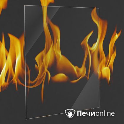 Стекло термостойкое Костёр Robax 4мм 322*346 в Калининграде