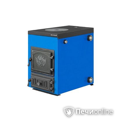 Отопительный котел Везувий Эльбрус-18 с плитой Везувий В1 в Калининграде