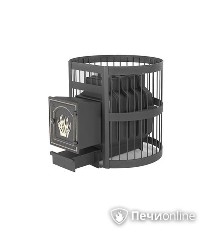 Дровяная печь-каменка Везувий Легенда Ретро Стандарт" 24 (ДТ-4) в Калининграде