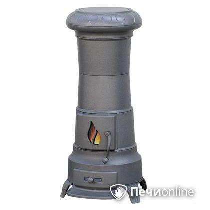 Отопительная печь Plamen Julia эмалир./серая глянцевая в Калининграде