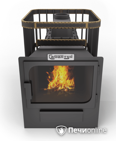 Дровяные печи-каменки Сабантуй Квадро Чугун 16 панорама в Калининграде