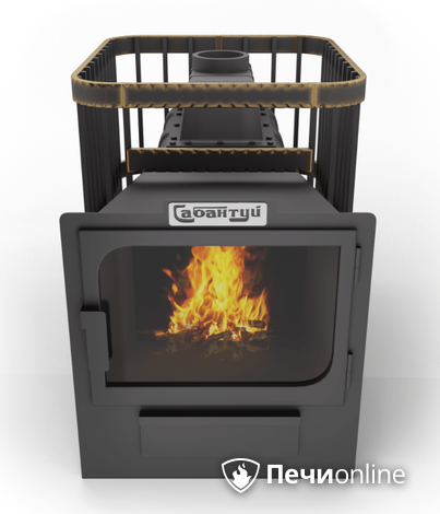 Дровяные печи-каменки Сабантуй Квадро Чугун 24 панорама в Калининграде