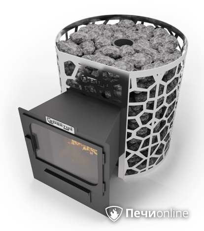 Дровяные печи-каменки Сабантуй Саванна Чугун 24 панорама в Калининграде