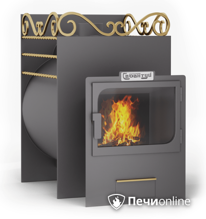 Дровяные печи-каменки Сабантуй 20 панорама под обкладку кирпичом в Калининграде