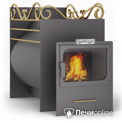 Дровяные печи-каменки Сабантуй 26 панорама под обкладку кирпичом в Калининграде