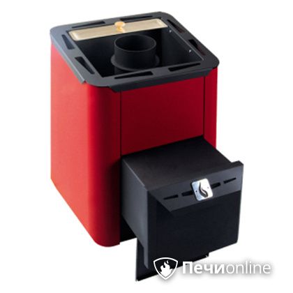 Дровяная банная печь Конвектика Колибри 9Б терракота в Калининграде