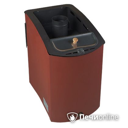 Дровяная банная печь Конвектика 12Б терракота в Калининграде
