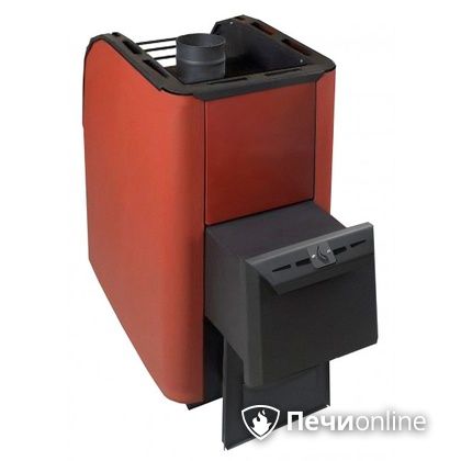 Дровяная банная печь Конвектика Ниагара Сетка 16 терракота в Калининграде