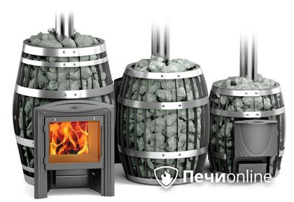 Дровяная печь TMF Саяны Inox Люмина КТК в Калининграде