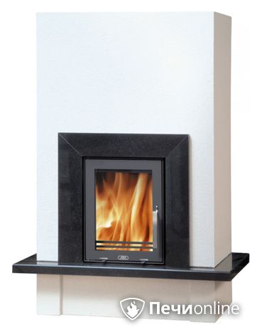 Печь-камин ABX Puris, гранит черный/гранит черный в Калининграде