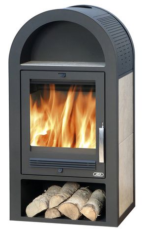 Печь-камин ABX Stockholm 8 (7кВ в воду, 5,5кВ в воздух), керамика в Калининграде