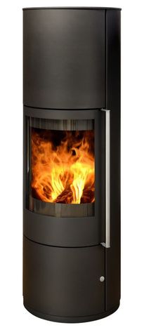 Печь-камин ABX Trollvik, черная сталь в Калининграде