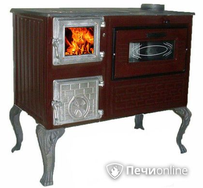 Отопительно-варочная печь МастерПечь ПВ-06 с духовым шкафом, 7.5 кВт в Калининграде