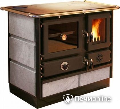Печь-камин MBS MBS MAGNUM PLUS 4D L S (с камнем) (левая) в Калининграде