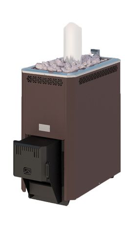 Дровяная банная печь Теплодар Кузбасс-20 ТК (2018) в Калининграде