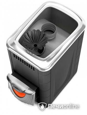 Дровяная банная печь TMF Ангара 2012 Inox ДНС КТК ЗК антрацит в Калининграде