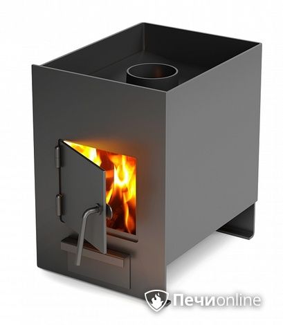 Дровяная банная печь TMF Двушечка антрацит в Калининграде