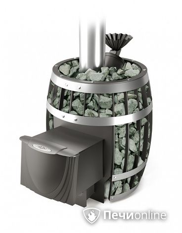 Дровяная банная печь TMF Саяны II Мини Carbon ДА ЗК в Калининграде
