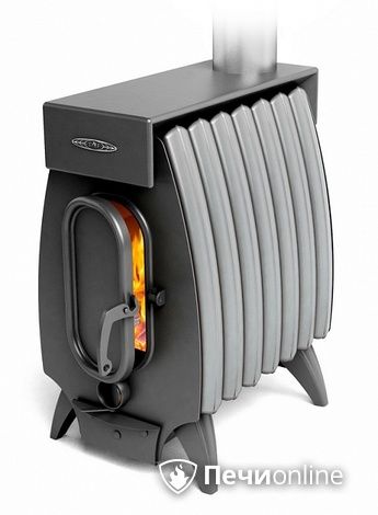Отопительная печь TMF Огонь-Батарея 7 Лайт антрацит-серый металлик в Калининграде