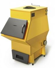 Твердотопливный котел TMF Ташкент 2017 Лайт 20кВт, под АРТ и ТЭН, ЧВК, желтый