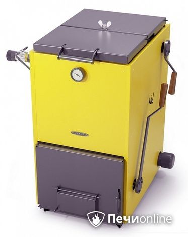 Твердотопливный котел TMF Цельсий Электро 25кВт АРТ ТЭН 6кВт желтый в Калининграде