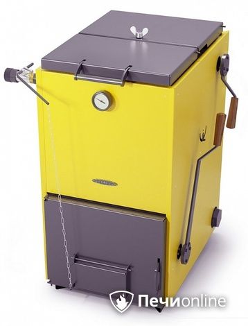Твердотопливный котел TMF Цельсий Автоматик 25кВт АРТ под ТЭН желтый в Калининграде