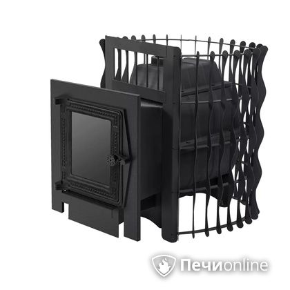 Дровяная банная печь Протопи Чугунка 16 Подкова С в Калининграде