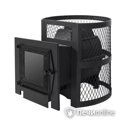 Дровяная банная печь Протопи Чугунка 16 Финка С в Калининграде