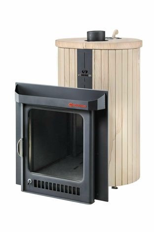 Печь для бани Ферингер  Оптима ПФ ("Окаменевшее дерево" перенесённый рисунок) в Калининграде