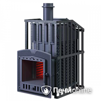 Дровяная банная печь Гефест Ураган ЗК 40 (П2)  в Калининграде