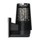 Дровяная банная печь GrillD Cometa Vega 180 window black