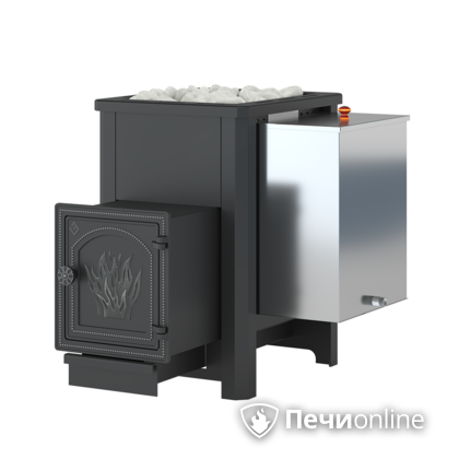 Дровяная печь-каменка Везувий Русичъ АКВА 16 (ДТ-4) в Калининграде
