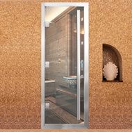 Дверь для бани Arta Премьер 60G Прозрачная, 2000х700 мм