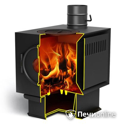 Печь-буржуйка TMF Золушка 2016 с варочной поверхностью в Калининграде