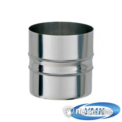 Дымоход УМК Адаптер котла D140 1.0мм нержавейка h=120мм в Калининграде