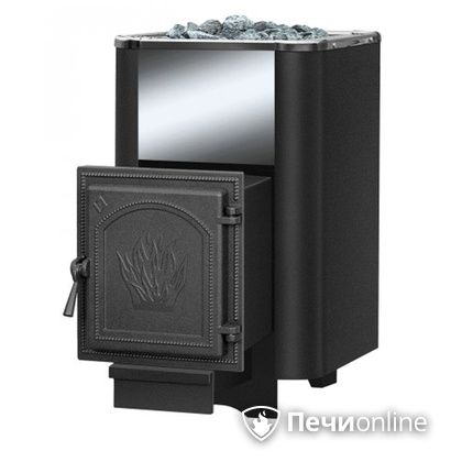 Дровяная банная печь Везувий Сенсация 16 Антрацит (271) в Калининграде
