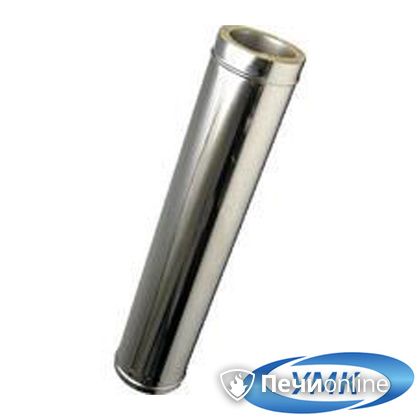 Дымоход УМК Сэндвич 1.0м 150х210 нерж 1,0мм 0,5мм по воде в Калининграде