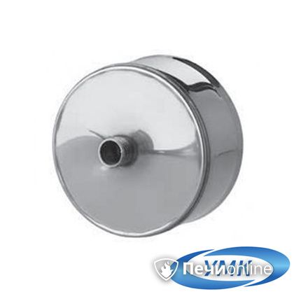  УМК Заглушка с конденсатоотводом D120 0.5 мм нержавейка внутренняя в Калининграде