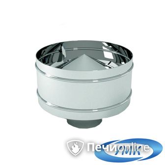 Дымоход УМК Оголовок с дефлектором D200х280 Н+Оц 0.5мм 0.5мм по воде в Калининграде