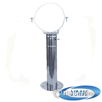  УМК Кронштейн опорный телескопический 40-75 D160 1.0 мм нержавейка в Калининграде