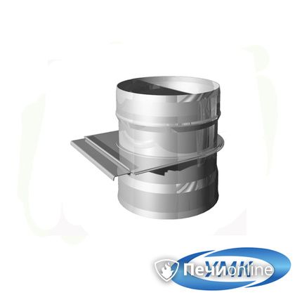  УМК Шибер-задвижка D200 1.0 мм нержавейка в Калининграде