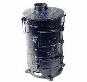 Печь-буржуйка Буржуйка ПОВ-57 армейская чугунная в Калининграде