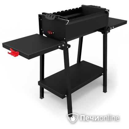 Мангал Grillver Крафтикс Блэк на подставке в Калининграде