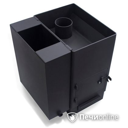 Печь для бани НМК Сибирь Копеечка под навесной бак 30 л в Калининграде